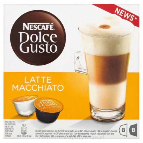 Nescafé Dolce Gusto Latte Macchiato Kawa W Kapsułkach 183,2G