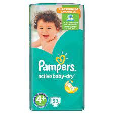 Pampers Maxi Pack Maxi+(4+) 53szt