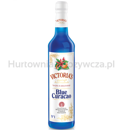 Victoria'S Syrop Barmański Blue Curacao 490Ml