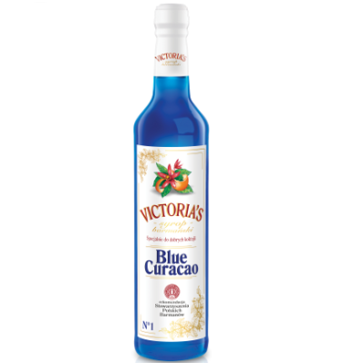 Victoria'S Syrop Barmański Blue Curacao 490Ml