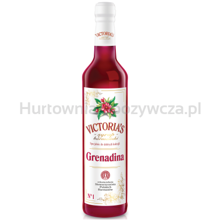 Victoria Cymes Syrop Barmański Grenadina 490Ml