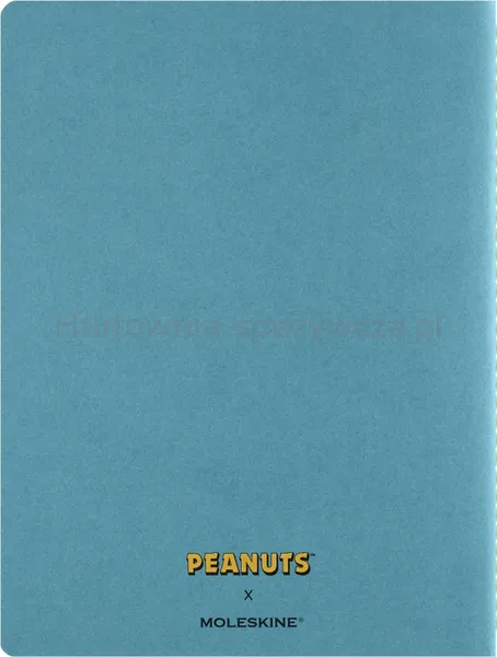 Zeszyt MOLESKINE Peanuts Linus Single Cahier, XL, 19x25cm, w linie, edycja limitowana