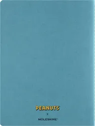 Zeszyt MOLESKINE Peanuts Linus Single Cahier, XL, 19x25cm, w linie, edycja limitowana
