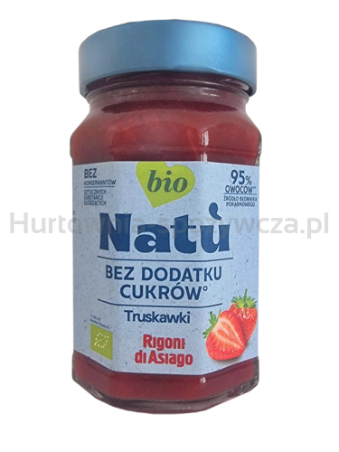 Mus Z Truskawki Bez Dodatku Cukru Bio 240 G - Rigoni Di Asiago [BIO]