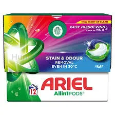 Ariel Allin1 Pods Color Kapsułki Do Prania, 12 Prań