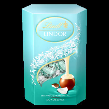 Lindt LINDOR Cocos Cornet 200g