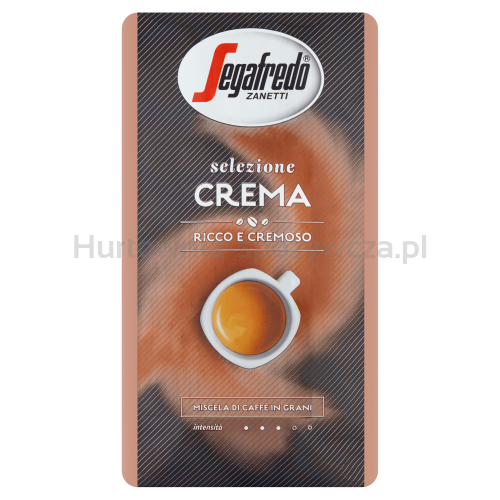 Segafredo Kawa Ziarnista Zanetti Selezione Crema 1000 G 100% X 8 SZTUK