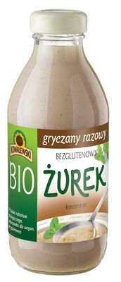 Żurek Gryczany Razowy Bezglutenowy Koncentrat Bio 320 Ml - Kowalewski [BIO]