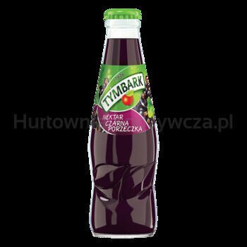 Tymbark Czarna porzeczka nektar 200 ml butelka twist off