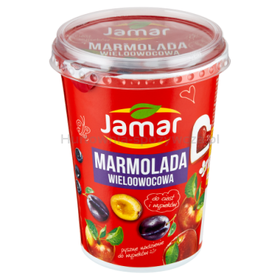 Jamar Marmolada Wieloowocowa 600G 