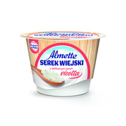 Hochland Almette SerekWiejski Z Delikatnym Serem Ricotta 150 G