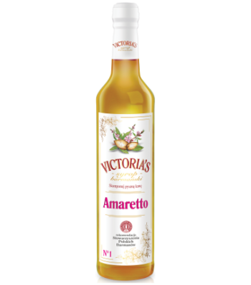 Syrop Barmański Amaretto Victoria'S 490 Ml