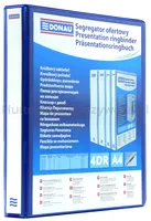 Segregator ofertowy DONAU, PP, A4/4RD/30, niebieski - 3