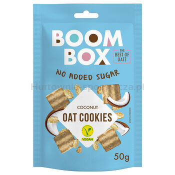 Boom Box Ciasteczka owsiane kokosowe 50 g
