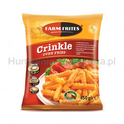 Farm Frites Frytki Karbowane Do Piekarnika 450 G