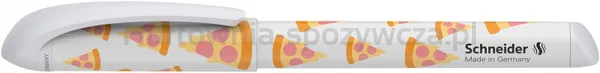 Pióro Kulkowe Schneider Voice, M, Pizza Lover, Szare