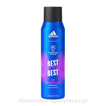 Adidas Uefa Best Of The Best Antyperspirant W Sprayu Dla Mężczyzn, 150 Ml