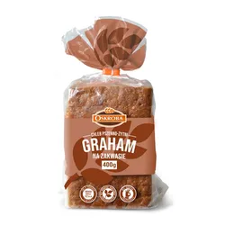 Oskroba Chleb graham pszenno-żytni na zakwasie 400g