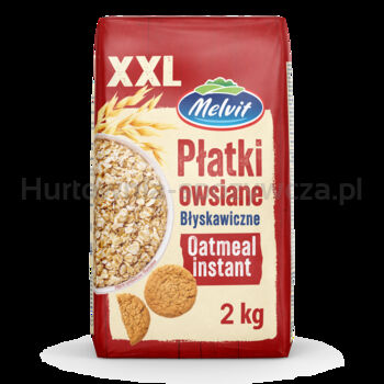 Melvit Płatki owsiane błyskawiczne 2kg XXL