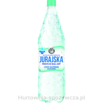 Jurajska Naturalna woda mineralna lekko gazowana 1,5 l <br>(Paleta 456 szt.)