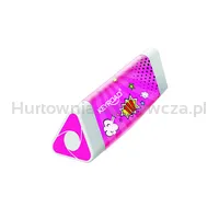 Gumka do ścierania KEYROAD Kaleidoscope, trójkątna, 2 szt., blister, mix kolorów - 4