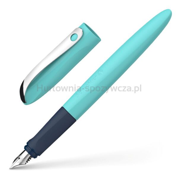Pióro wieczne SCHNEIDER Wavy, A, turkusowe - 6