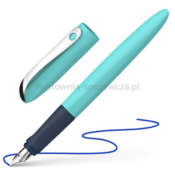 Pióro wieczne SCHNEIDER Wavy, A, turkusowe - 7