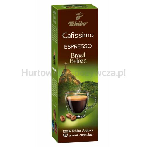 Tchibo Cafissimo Espresso Brasil Kawa Mielona W Kapsułkach 8G X 10 Kapsułek