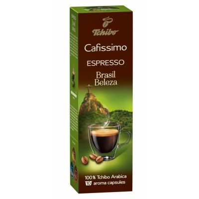 Tchibo Cafissimo Espresso Brasil Kawa Mielona W Kapsułkach 8G X 10 Kapsułek