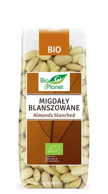 Migdały Blanszowane Bio 100 G - Bio Planet [BIO]