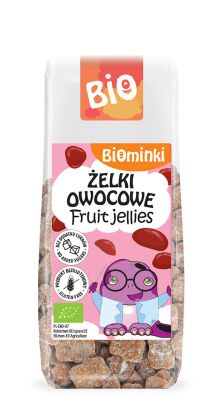 Żelki Owocowe Bez Dodatku Cukrów Bezglutenowe Bio 75 G - Biominki [BIO]