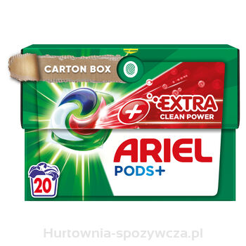 Ariel Kapsułki Do Prania Extra Clean 20 Szt. 544 G (20X27,2G)