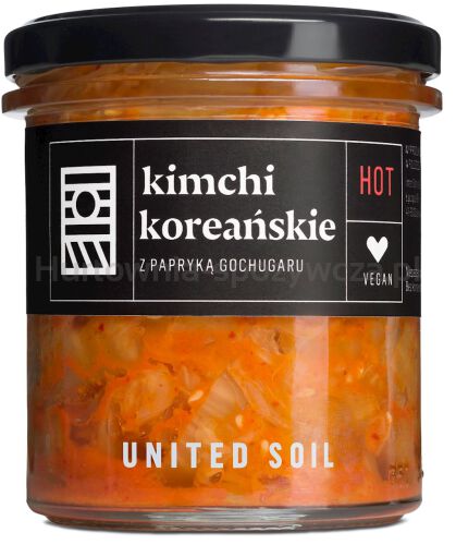 Kimchi Koreańskie Z Papryką Gochugaru Bio 290 G - United Soil [BIO]