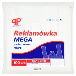 Pp Reklamówka Professional Moletowana Hdpe 40/12 X 80 100 Sztuk