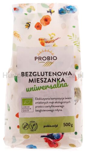 Mieszanka Do Wypieku Uniwersalna Bezglutenowa Bio 500 G - Probio [BIO]