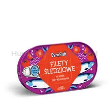 Evrafish Filety Śledziowe W Sosie Pomidorowym 170 G