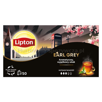 Lipton Herbata Earl Grey Classic Czarna (50 Torebek)