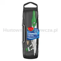 Cyrkiel Metalowy Keyroad, W Etui, Z Ołówkiem, Pakowany W Display, Mix Kolorów - 3