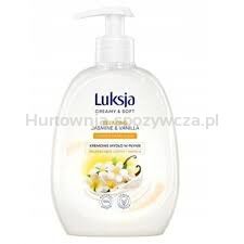 Luksja Creamy & Soft Kremowe mydło w płynie Jaśmin i Wanilia 500 ml