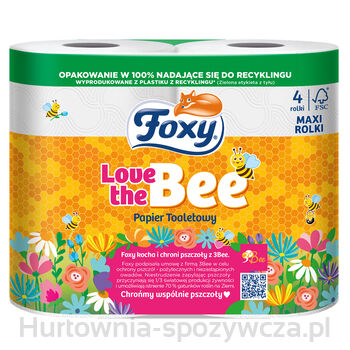 Papier Toaletowy Foxy Love The Bee 4R