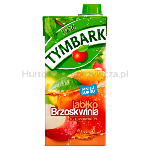 Tymbark Napój Jabłko Brzoskwinia 1 L