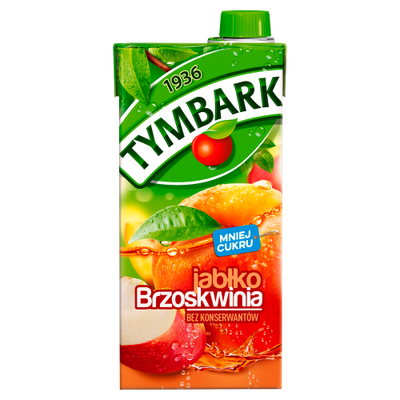 Tymbark Napój Jabłko Brzoskwinia 1 L