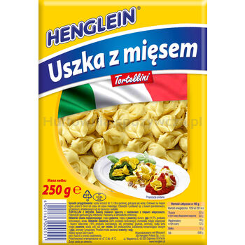 Henglein Tortellini Uszka Z Mięsem 250 G