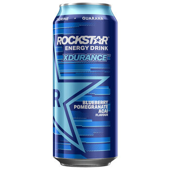 Rockstar Xdurance Gazowany Napój Energetyzujący O Smaku Owoców Jagodowych I Granatu 500 Ml