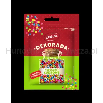 Delecta Decorada Groszki cukrowe 35g