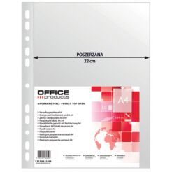 Koszulki Na Dokumenty Office Products, Poszerzana, Pp, A4, Groszkowe, 90Mikr., 50Szt.
