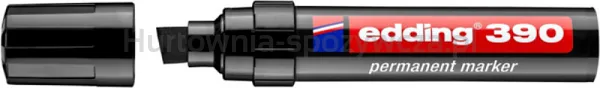 Edding Marker permanentny e-390 4-12mm, czarny 