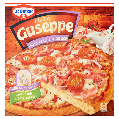 Dr.Oetker Pizza Guseppe Z Szynką I Sosem Czosnkowym 440G