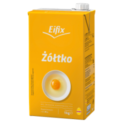 Eifix Żółtko, Pasteryzowane, Płynne, Tetra Brik, 1000G