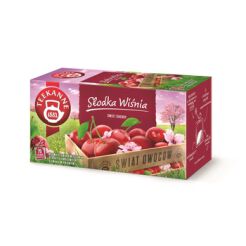 Teekanne World Of Fruits Sweet Cherry Aromatyzowana Mieszanka Herbatek Owocowych 50 G (20 X 2,5 G)